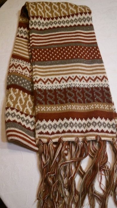 Зимен  топъл шал