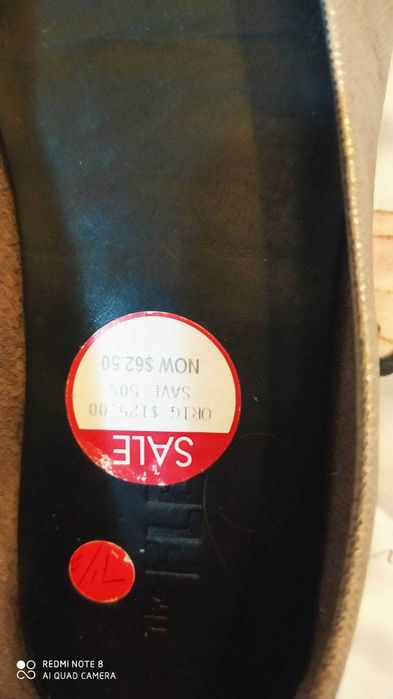 Нови дамски обувки, 100 % кожа, 38, -50% НАМАЛЕНИ