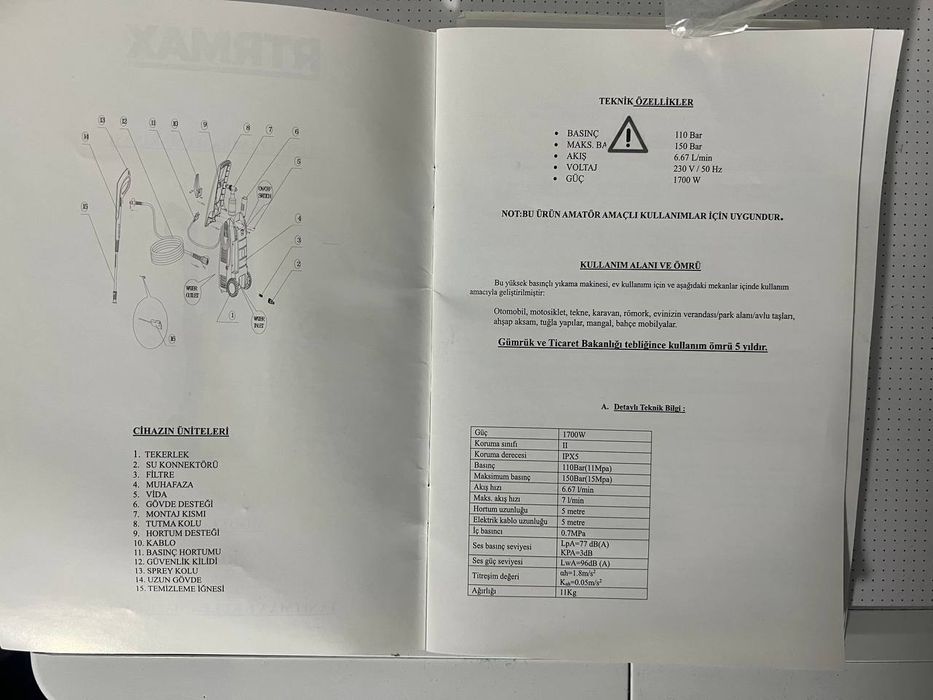 Karcher RTRMAX srochno sotiladi