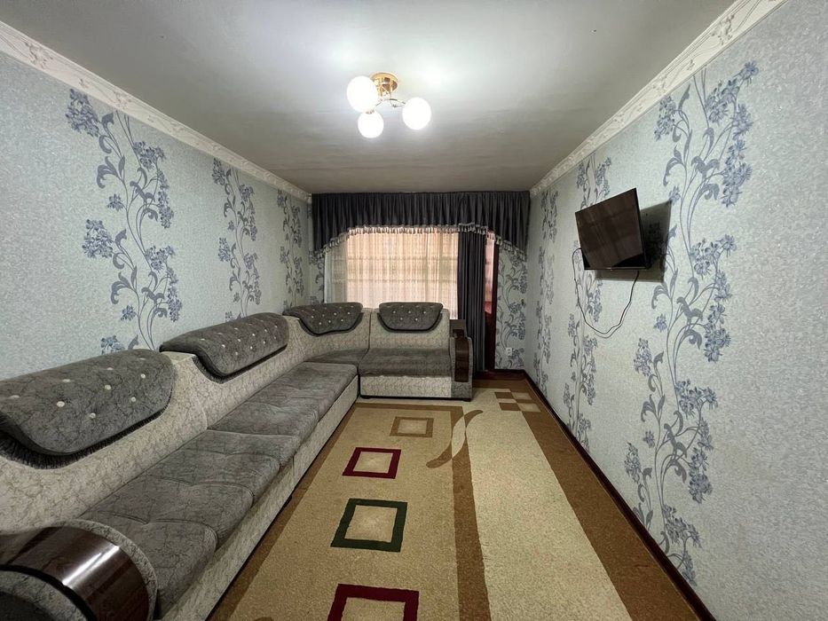 Сдаётся 3х комнатная квартира 
С обстанвокой
В горде Алмалыке