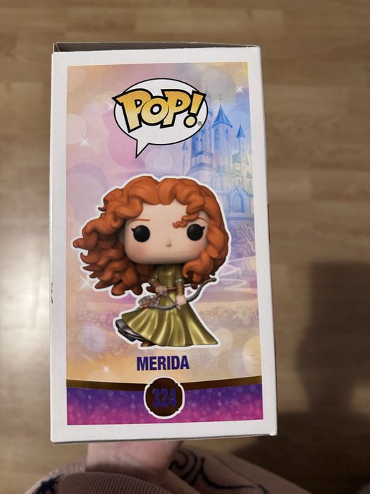 Figurina Funko Pop Merida Disney Princess 324 Exclusive Gold Edition