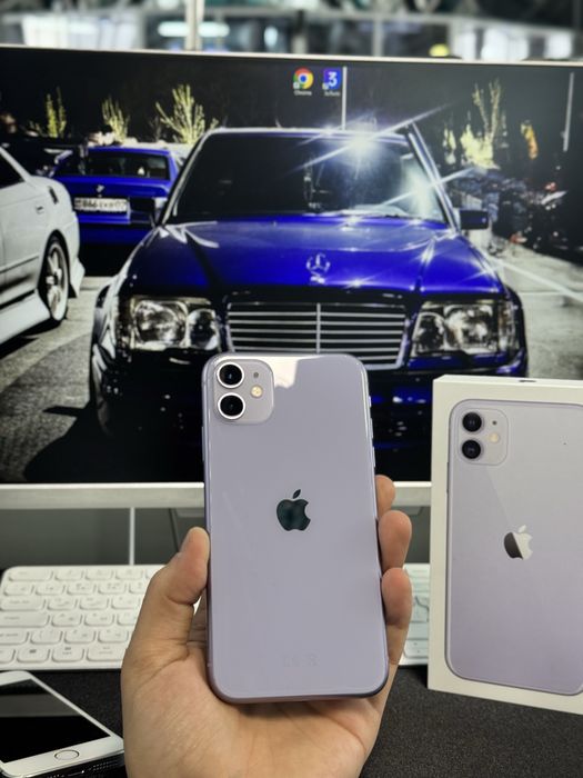 iPhone 11 ,Purple, 64GB