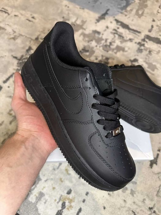 #SALE# Nike Air Force 1 Low Triple Black - Verificare Colet -