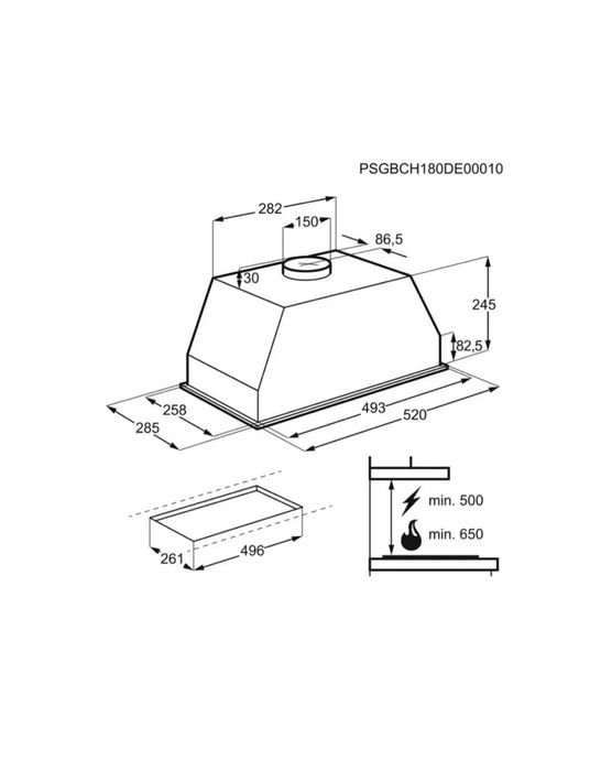 Вытяжка Electrolux LFG525W