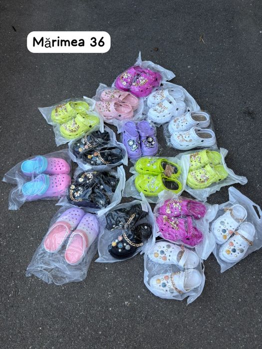 Saboti dama tip Crocs