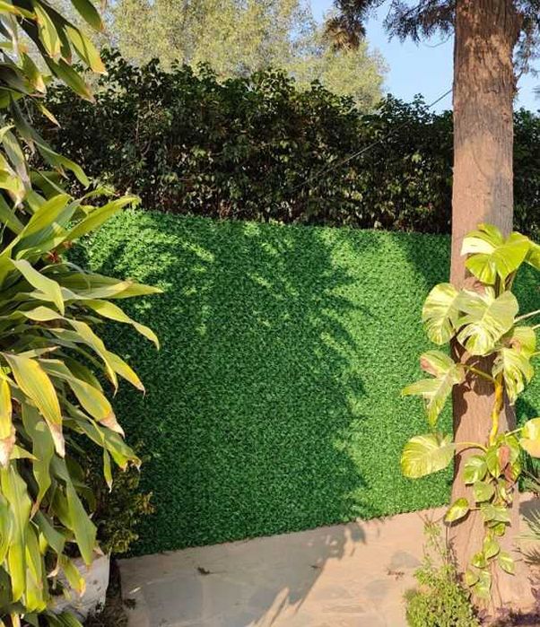 Искусственный зеленый забор / Зелёное ограждение / Yashil zabor