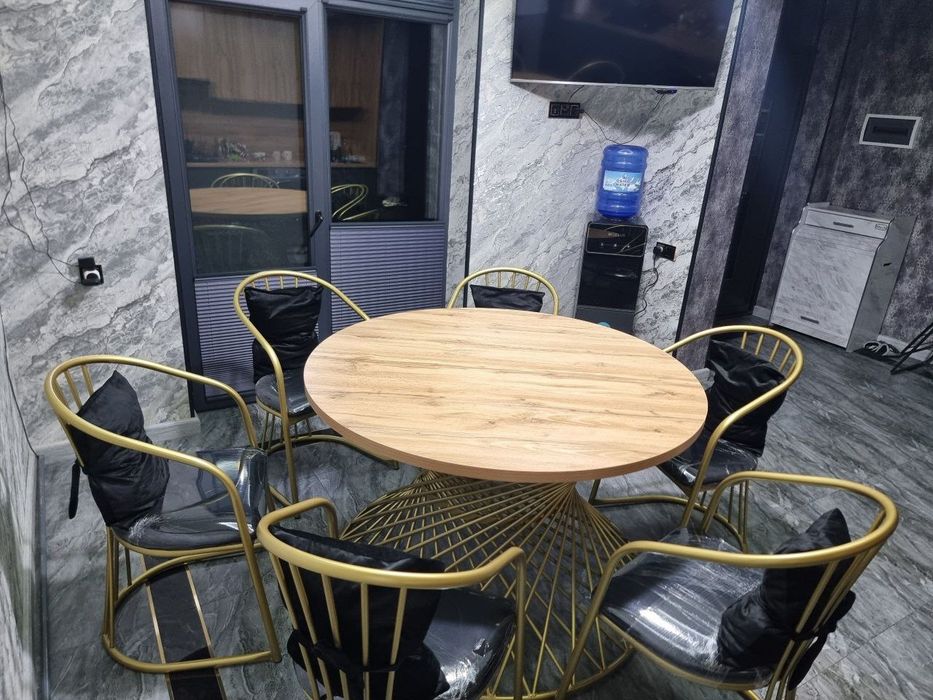 Aylana sto'l va stullar 120-160sm