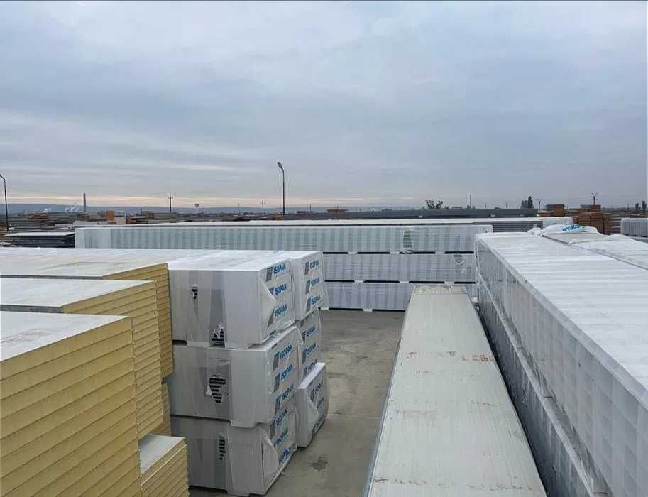 Panouri cu spuma PUR stoc permanent perete si acoperis