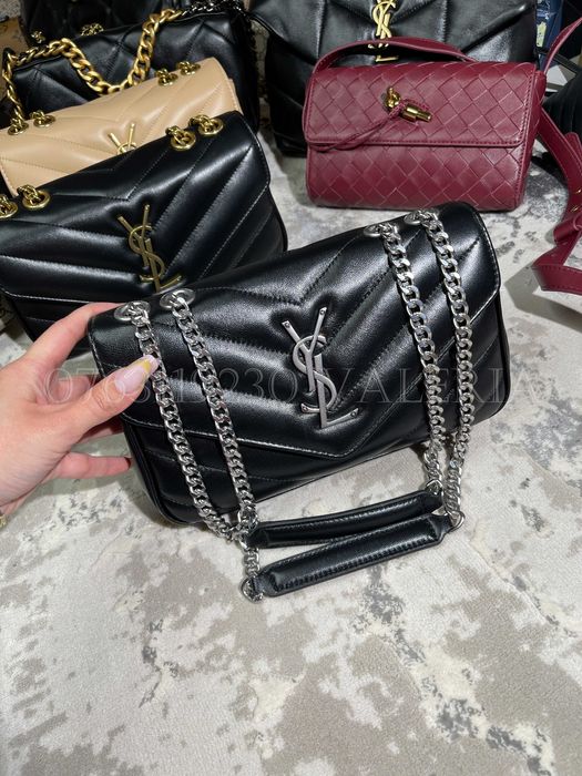 Geanta Y4es S8int L9ent - Loulou noua Negru/Argintiu