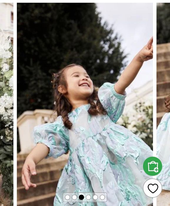 Next рокля. Нова с етикети, 4-5 г. Англия.