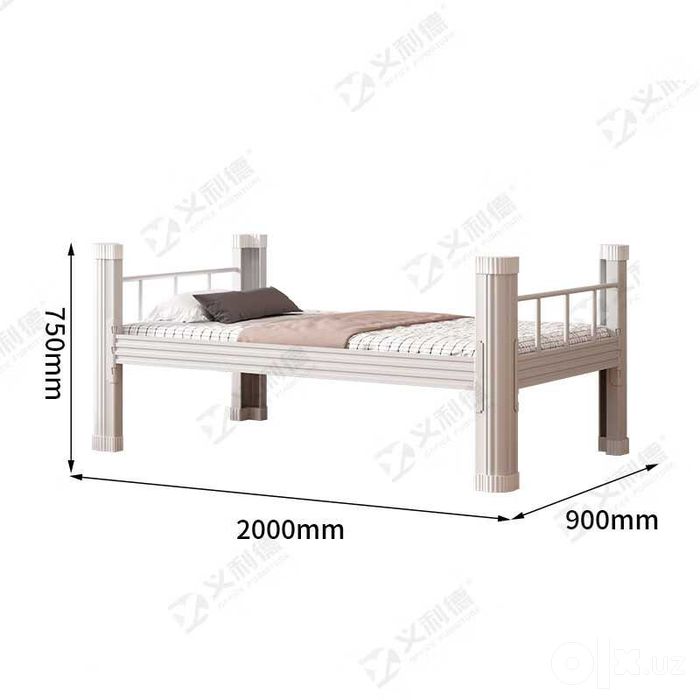 кровать 500 кг / metall krovat / кровать усиленная / metall krovat