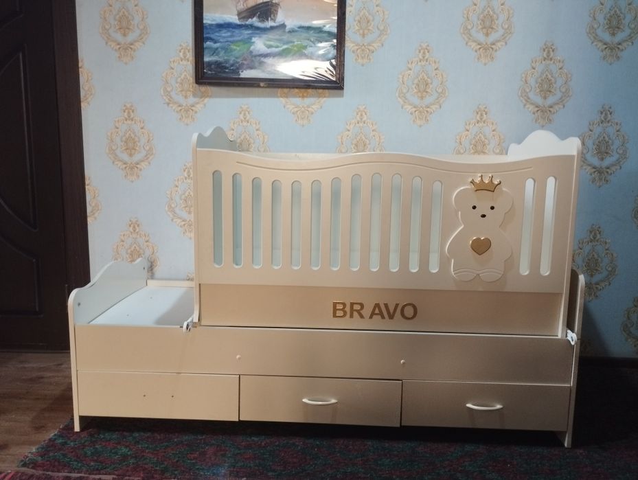 Детски кровать Bolalar ucun kravat srochna sotiladi