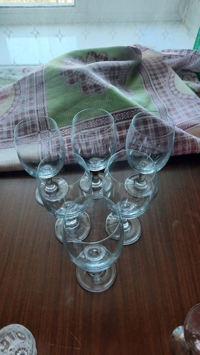 Бокалы фужеры большие 6 штук