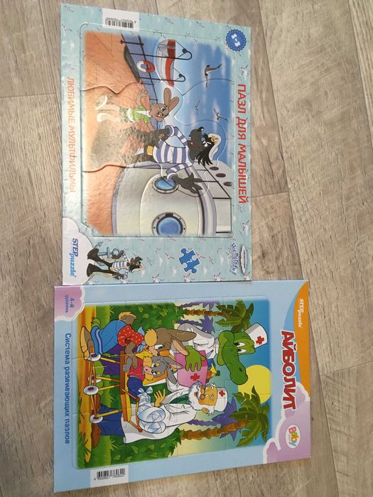 Продам пазлы для маленьких