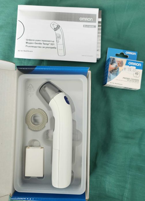 Термометър за ухо Omron Gentle Temp 521 3 в 1.