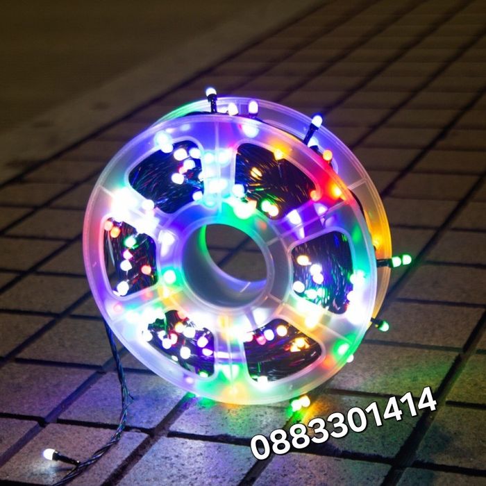 Водоустойчиви Коледни Led лампички  50 метра  240 светлини