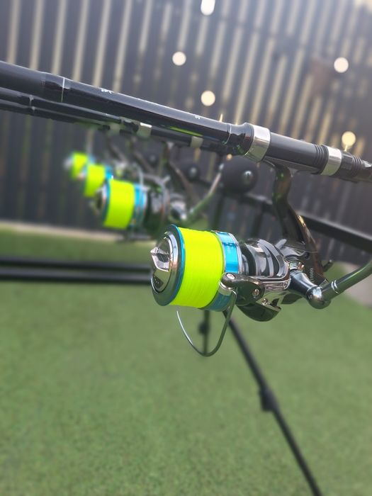 Set 4 Lansete Crap Pro FLx 9  3.90m 3.75 LBS 2 tronsoane Lbs + 4 Mulin