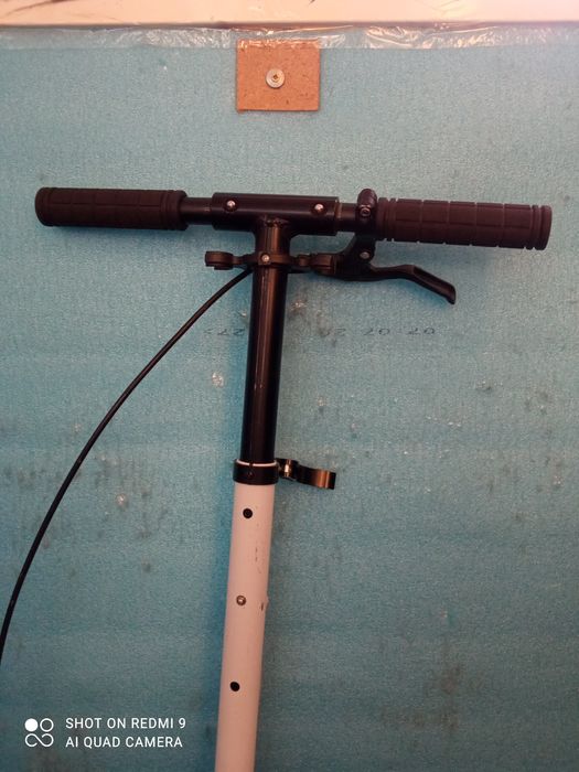 Самокат подростковый белый