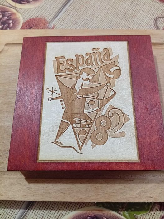 кутия с лот монети Испания 82