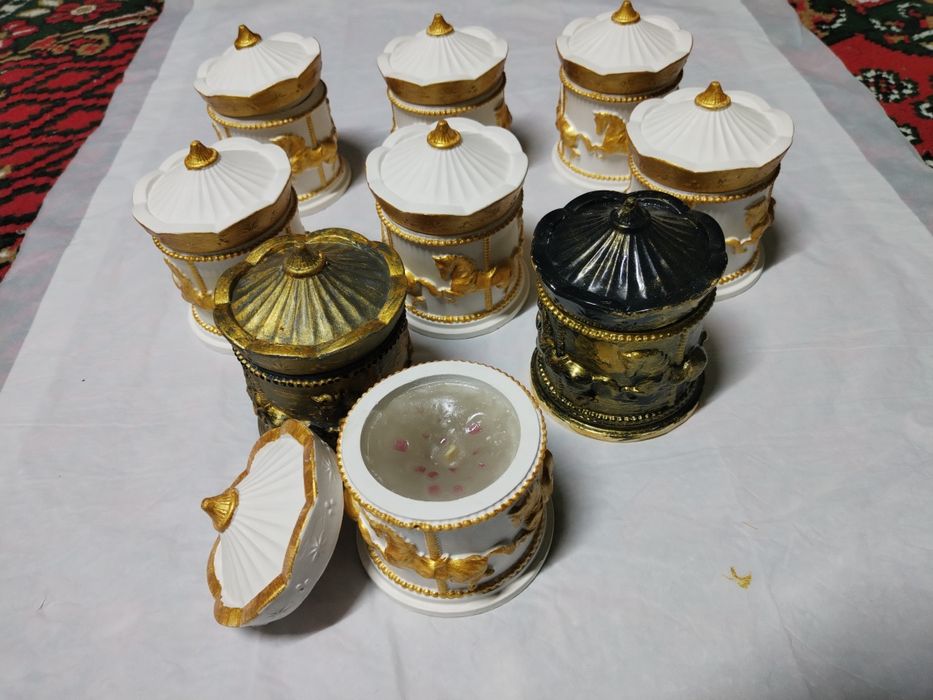 Sovg'a uchun Aromatik sham dekorativni idishda xushbuy xidli optom nar