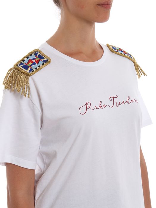 Оригинална тениска Pinko с пагони