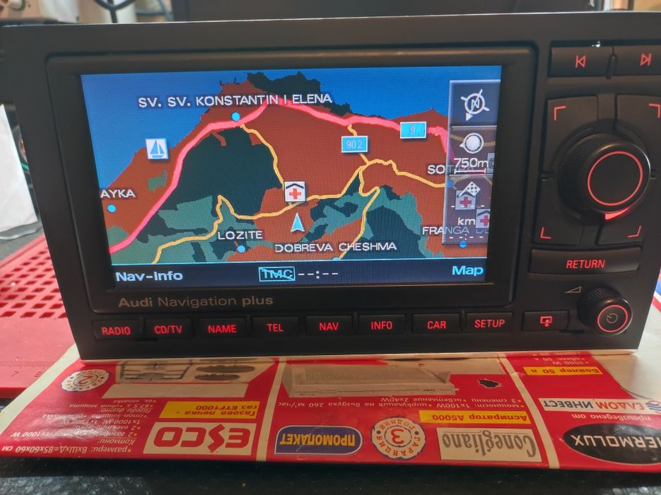 RNS E продажба и ремонт на навигации RNS E Audi A3 A4 A6 ТТ