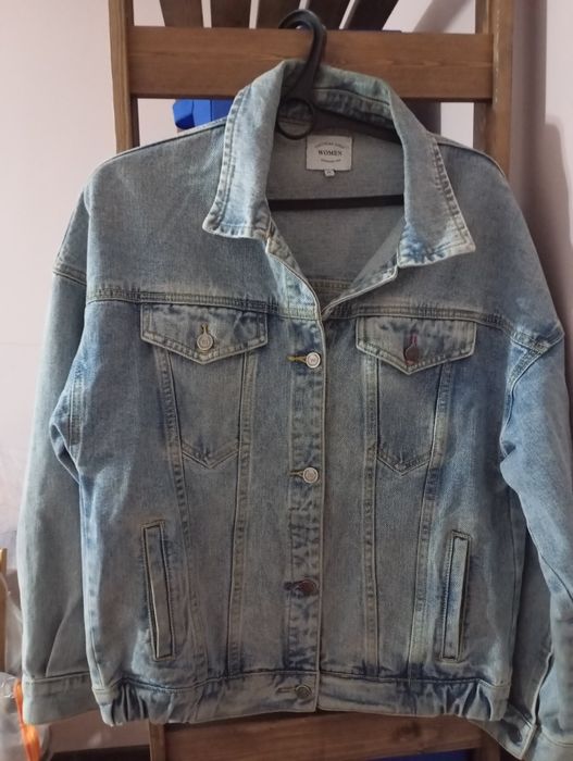 Пиджак джинсовый размер 52