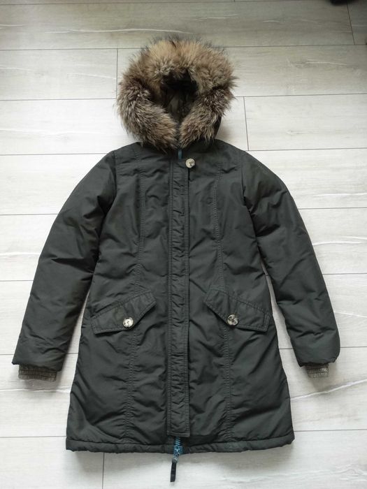 Duvetica женско яке парка пухено яке яке с пух яка от койот S