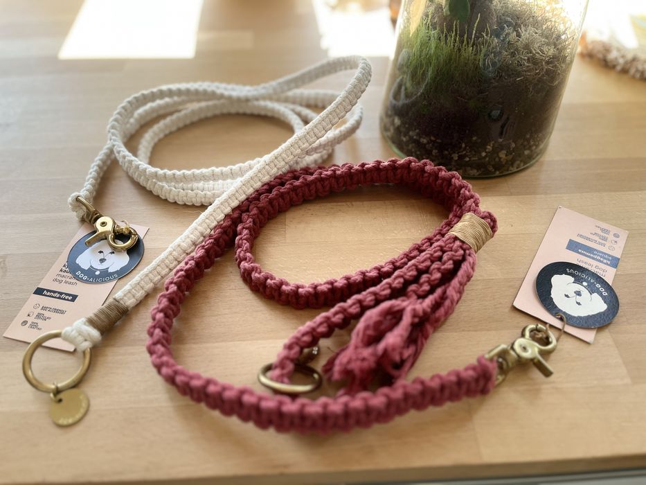 Повод/Каишка за куче /Макраме/Dogalicious