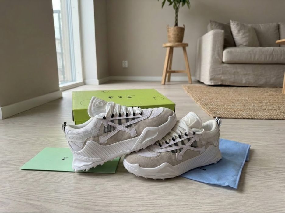 Adidasi Off White Odysy 1000 white