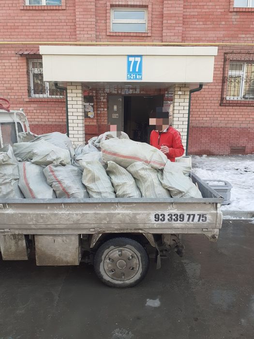 Мусор, строй мусор олиб кетамиз