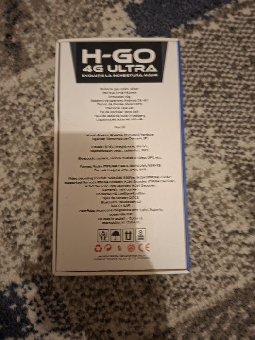 Smartwatch hgo 4g ultra