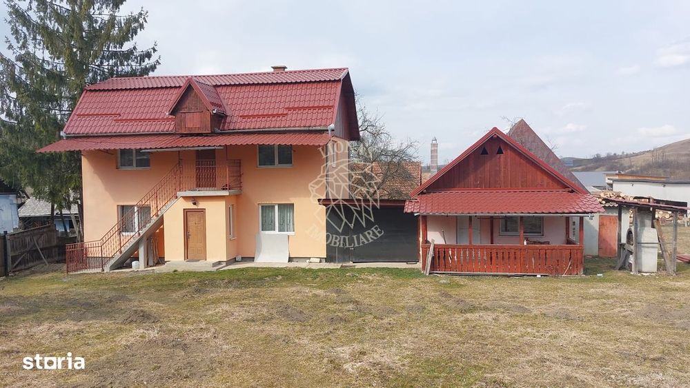 Comision 0% Casă cu teren de 2.841 mp 2 locuințe Margau apropape Cluj