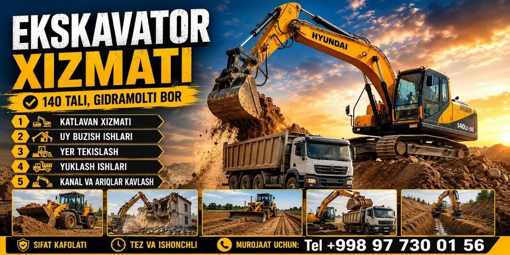 Ekskavator hizmati
