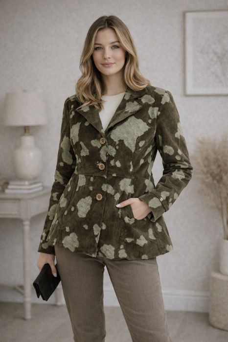 Пиджак Италия с замшей