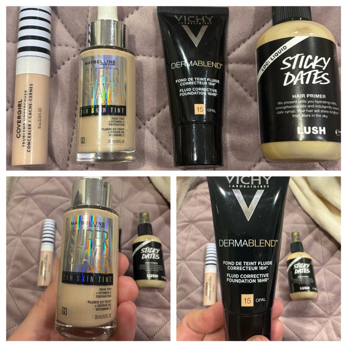 Козметика Vichy, maybelline, lush