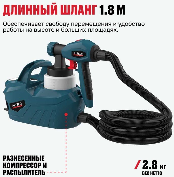 Краскораспылитель SG 2204 ALTECO