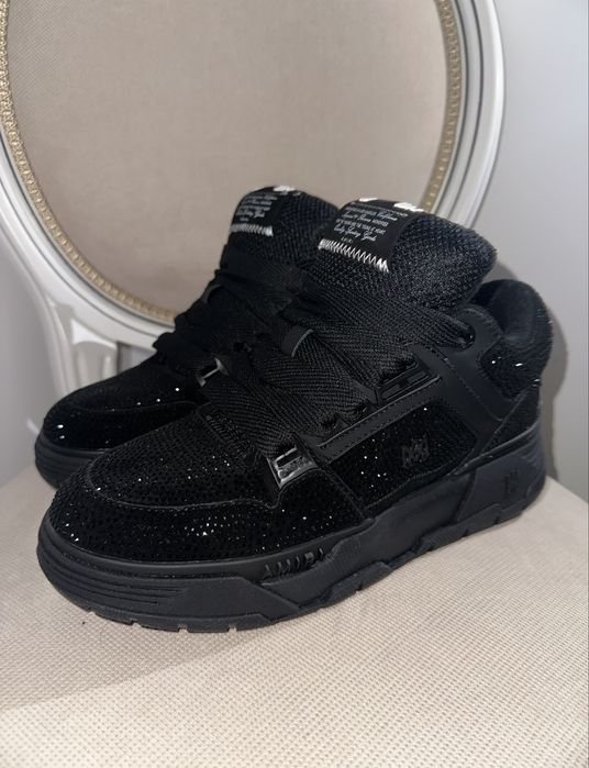 Amiri MA-1 Black Swarovski Crystal
