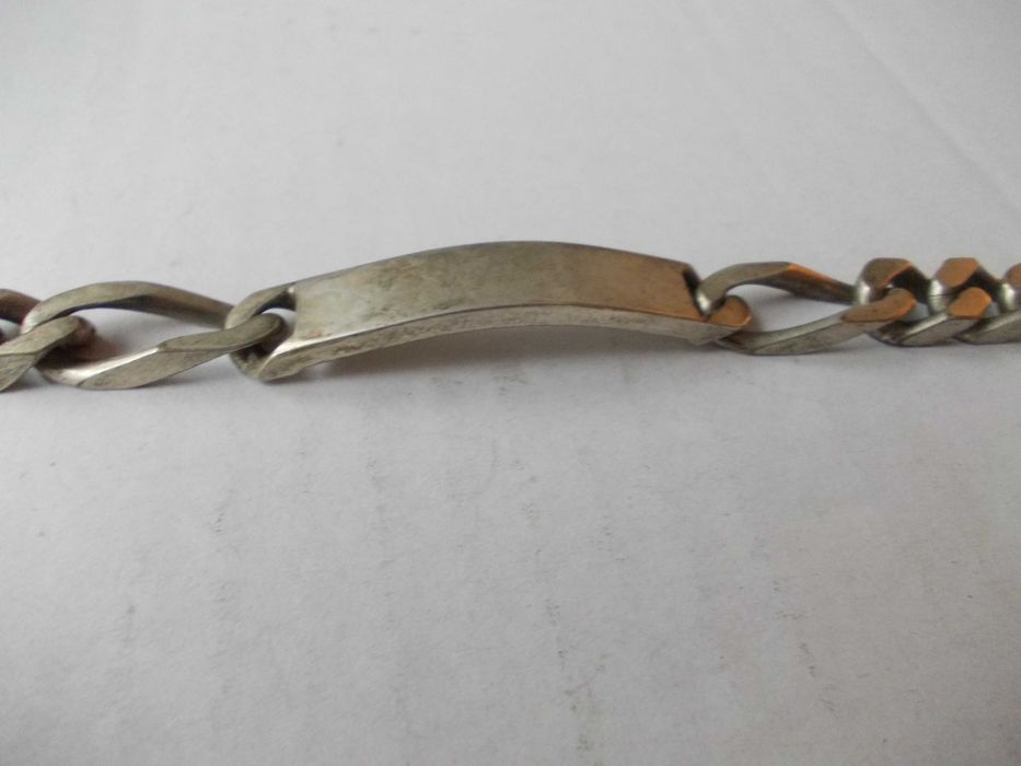 Bratara masiva veche din argint