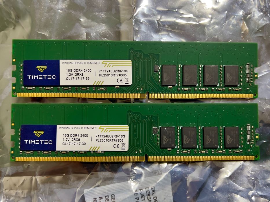 Kit 32GB (2x16GB) DDR4 2400 ECC UDIMM – disponibil azi, Sector 1