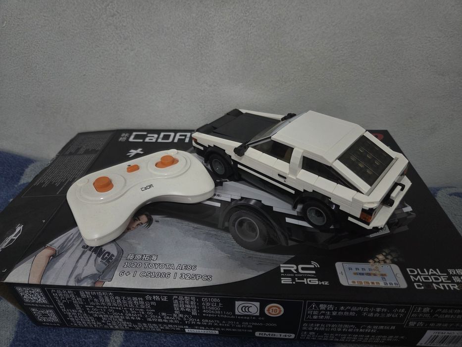 Радиоуправляемый конструктор CaDa Toyota AE86 (Initial D)