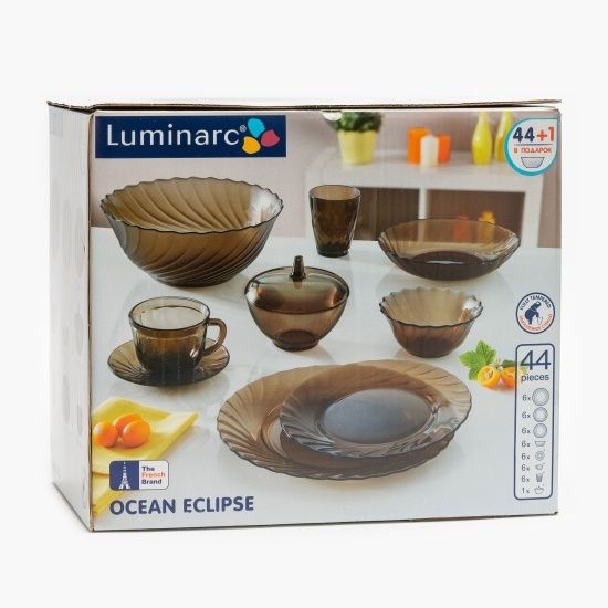 Set farfurii luminarc 90 piese (12 persoane) - ocean eclipse