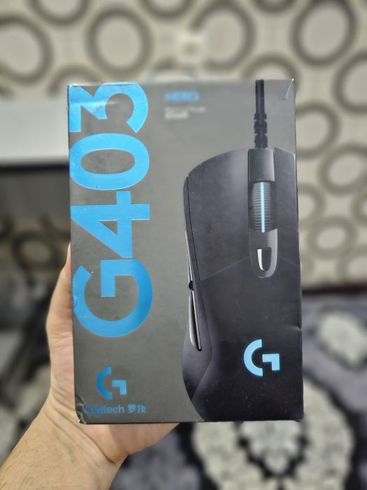 Logitech g403 hero, состояние новый