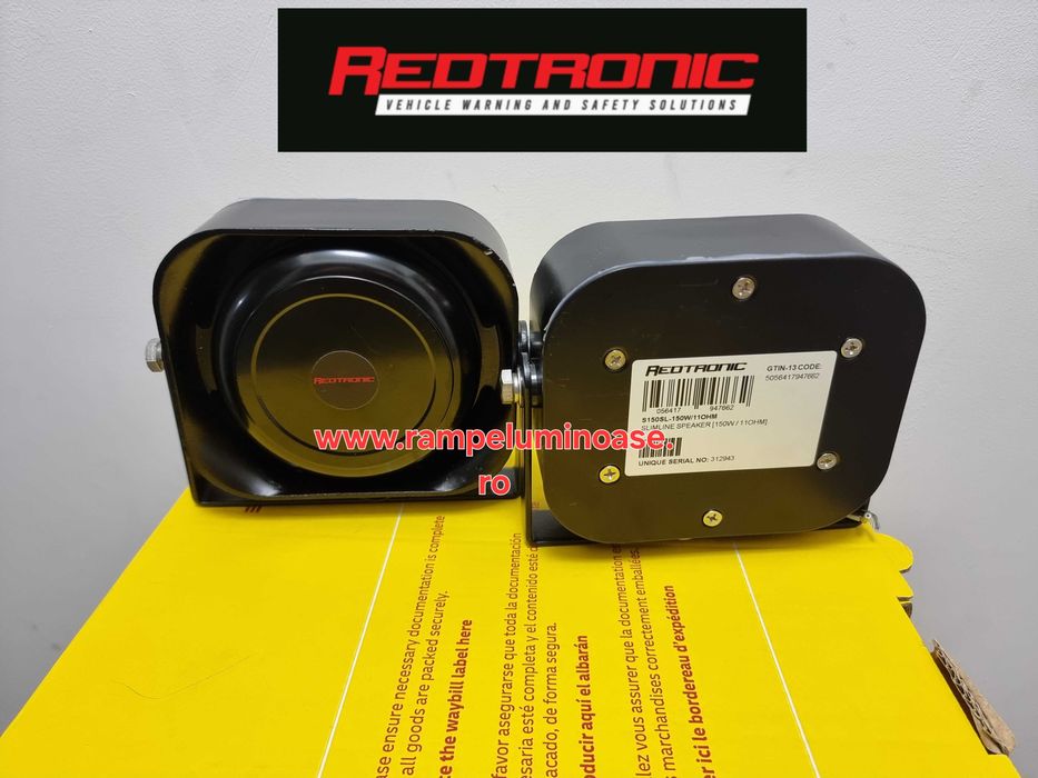 Difuzor Sirena Politie extraplat Redtronic S150SL