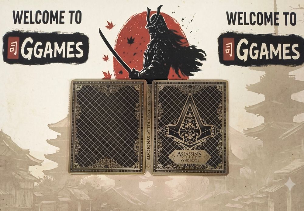 Assassins Creed Syndicate Special edition Steelbook, метална кутия PS4