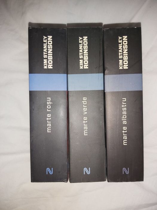 Vand set Marte de Kim Stanley Robinson, carti noi
