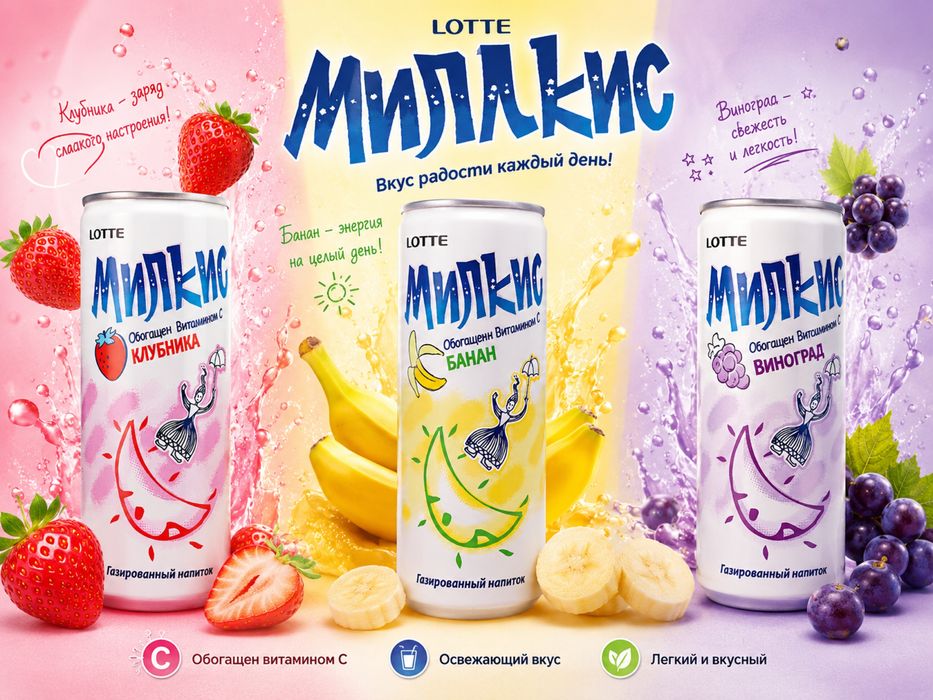Напитки Милкис ж б банки