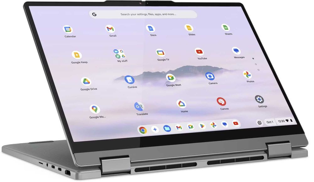 14" тъч Lenovo ChromeBook 2in1 14ITN10 / Intel Core 3 N355 8-ядрен / DDR5 / 256GB UFS