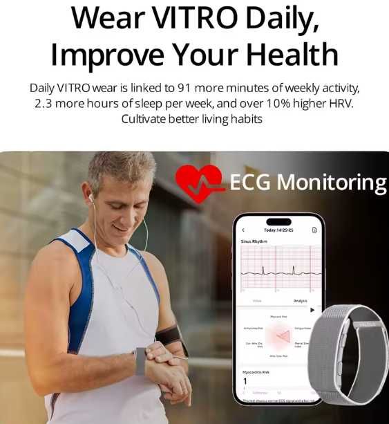 whoop ko‘rinishidagi braslet VALDUS - умные браслет копия Whoop sw4