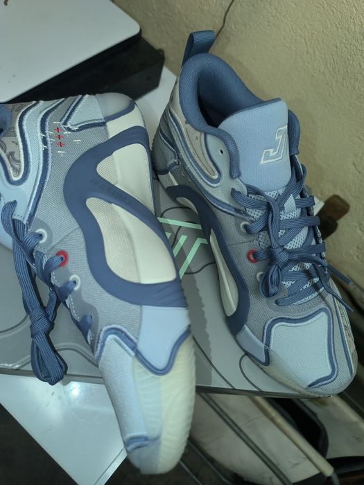 Jordan Tatum 3 blue denim  размер 45,5